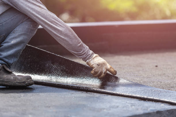 Professional Basement Waterproofing technician working in Jackson, GA